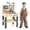 Pretend Play Workbench with Tools Set and Realistic Accessories