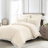 Full/Queen French Country Ivory 5-Piece Lightweight Comforter Set w/ Lace Trim