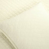 Full/Queen Lightweight Cotton Linen Ivory Textured Reversible 3-Piece Quilt Set