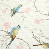 King Size Reversible Polyester Lightweight Floral Birds 3 Piece Quilt Set