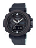 Casio Men's 'PRO TREK' Quartz Resin and Silicone Casual Watch, Color:Black (Model: PRG-650Y-1CR)