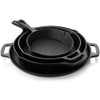 12-Piece Cast Iron Cookware set with Dutch Oven Frying Pan Skillet and Pizza Pan