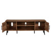 Modern Rustic Wood Finish TV Stand with Mid-Century Legs - for TV up to 65-inch