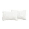King/CAL King Lightweight Cotton Linen White Reversible 3-PC Quilt Set