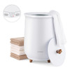 23L Large Luxury Bucket-Style Towel Warmer with Fragrant Disc Holder-Coffee