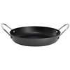 Oster Smithfire 11 Inch Nonstick Carbon Steel Paella Pan in Dark Gray