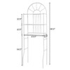 Over Toilet Bathroom Space Saving Storage Shelving Unit in White Metal Finish