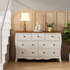 Closet Storage Organizer with 7 Folding Fabric Drawers-Gray