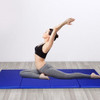 4 Feet x 10 Feet Thick Folding Panel Gymnastics Mat-Pink & Purple