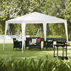 10 x 10 Feet Outdoor Wedding Canopy Tent for Backyard