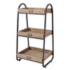 Industrial Freestanding 3-Tier Bathroom Storage Shelving Unit