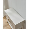 Modern 2 Drawer Wooden Storage Console Table White