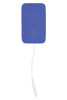 Reusable Electrodes  Pack/4 1.5 x2.5 Rctngle BlueJay Brand