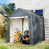 6 x 6.5/8 x 6.5 Feet Portable Motorcycle Outdoor Storage Shelter-8 Feet