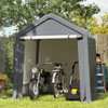 6 x 6.5/8 x 6.5 Feet Portable Motorcycle Outdoor Storage Shelter-8 Feet