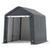6 x 6.5/8 x 6.5 Feet Portable Motorcycle Outdoor Storage Shelter-8 Feet
