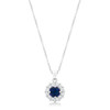 Bella Bridal Pendant in Blue