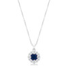 Bella Bridal Pendant in Blue