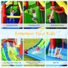 Inflatable Water Slide with Ocean Balls for Kids without Blower