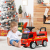 Mercedes Benz Kids Ride On Push Licensed Police Car-Blue