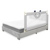 57 Inches Bed Rail for Toddlers with Double Lock-Gray