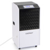 250 Pints Commercial Dehumidifier with Drain Hose Large Spaces up to 8500 Sq.Ft-White