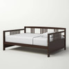 Full size Daybed in Dark Brown Wood Finish