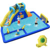 6-in-1 Inflatable Water Slides with Blower for Kids