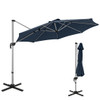 11 FT Outdoor Patio Umbrella with 360 Rotation and Adjustable Tilt-Navy