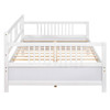 Full size Daybed in White Wood Finish