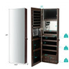 Multipurpose Storage Cabinet with 4 Drawers-Black