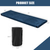 Lightweight Portable Memory Camping Mattress with Carrying Bag-Gray