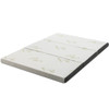 Portable Tri-fold Memory Foam Floor Mattress Topper Portable with Carrying Bag-M