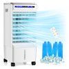 3-in-1 Evaporative Portable Air Cooler with 3 Modes include Remote Control-White