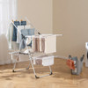 2-level Laundry Drying Rack with Height Adjustable Wings