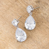Shimmering CZ Earrings