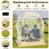 Instant Pop up Sports Tent with Carrying Bag and Floor Mat for 1-2/5-6 People-M