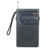Supersonic AM/FM Pocket Radio in Black