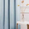 52 x 84 inch Solid Light Blue Thermal Blackout Curtain Panels - Set of 2