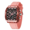 Color: Rose - SMAEL 8109 New Men's Watch Multifunctional Sports 50M Waterproof Dual Display LED Nig