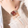 POEDAGAR Top Elegant Women Wristwatch Waterproof Date Ladies Watch Stainless Steel Rectangle Quartz