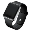 Color: Silver - Simple Digital Watch for Men Women Fashion Sport LED Electronic Watch Black Silicon
