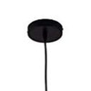 Black Metal Cage Modern Industrial Single Bulb Hanging Pendent Light