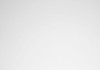 24" White Free Form Manufactured Wood Bar Table