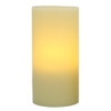 8" Ivory Flameless Pillar Candle