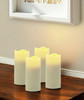 Set of Four Ivory Flameless Votive Candle