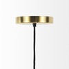 Gold Metal Wire Mesh Hanging Pendant Light