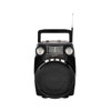 Supersonic Bluetooth Portable 4 Band Radio in Black