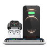 Trexonic 4 in 1 Fast Charge Wireless Charging Station in White