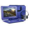 beFree Sound 14.1 Inch Portable DVD Player with Swivel TFT-LCD Screed USB,Sn anD,AV Inputs- Blue